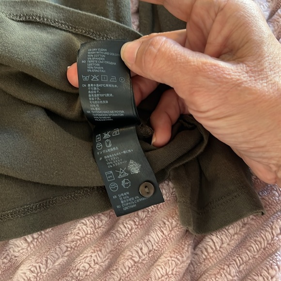 H&M long sleeves sweaters, lot of two pieces, brown XS and army green S. - Picture 8 of 17